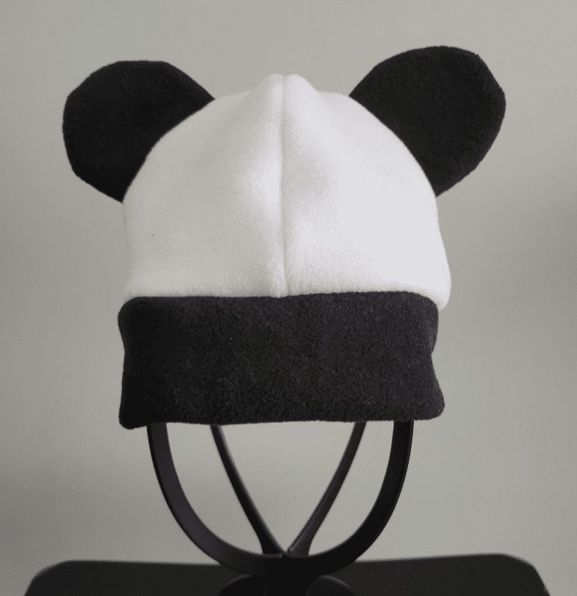 Minimalist Panda Beanie Hat